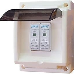 Daystar AC Single Phase SPD Surge Protection Device 320V 2 Pole With MCB Box-29