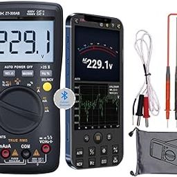 ZOTEK ZT-300AB Digital Multimeter Wireless Bluetooth Digital True RMS Tester Manual/Auto Ranging 6000 Counts Measures Voltage Current Resistance Capacitance Frequency Temperature Diode Duty Cycle-19