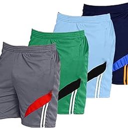 10 Inches Mens Running Shorts，Workout Running Shorts for Men，Antibacterial Shorts，Gym Yoga Outdoor Sports Shorts Pack of 4 (XL)-picture-51