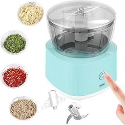 FYCAN Rechargeable Mini Electric Meat Grinder 300ML Vegetable Food Chopper Automatic Kitchen Food Processor-picture-18