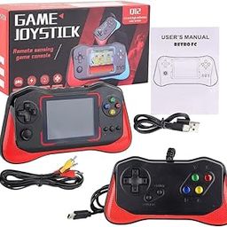 VikriDA 500 in 1 Classic Retro Handheld Console with Gamepad Support | 3.5In HD Screen with Multiple Games for Kids - with Remote X7M Joystick-image-23