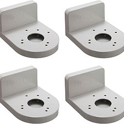 MX Camera Stand for CCTV Dome Cameras 4" Size for Indoor or Outdoor Wall Mount Bracket (Pack of 4_Grey, S-001)-image-28