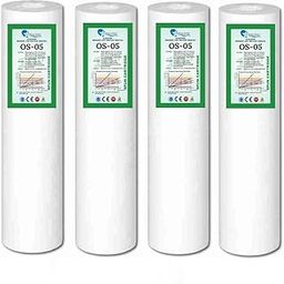 Ocean Star Technologies PP Spun Filter Cartridge | Pre-Filter Outer Candle | 5 Micron | 10 Inch for All Type RO Water Purifier (4)-30