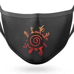 Rarissime Naruto Symbolic R64 Printed 2 ply Cloth Face Mask-38