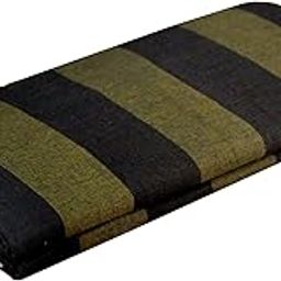 RETRO Cotton Black Striped Lungies For Men-image-10