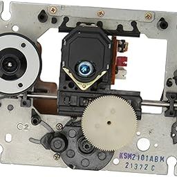 CD Optical Pickup Laser Lens, Professional Optical Pick Up Laser Lens ABS Stable for DVD CD Player (Plain Tray with Rack)-picture-1