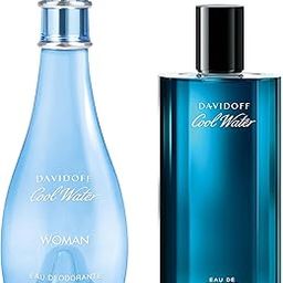 Davidoff Coolwater Woman EDT, 100ml & Cool Water For Men, Eau De Toilette Spray 4.2 Ounces Combo - Musk, Floral, Fruity-21