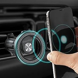 Compatible with Magsafe Car Mount, Magnetic Phone Holders for Car AC Vent, Fit for iPhone 14 13 12 Pro Max Plus, Mag-Safe Case & All Other Phones-24