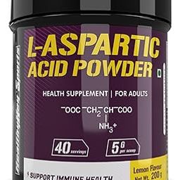 HealthyHey Sports L- Aspartic Acid Powder - Lemon Flavour - 200g-15
