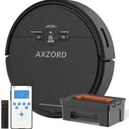 AXZORD Robot Vacuum and Mop Combo, WiFi/App/Alexa, Robotic Vacuum Cleaner with Schedule, 3 in 1 Mopping Robot Vacuum with Watertank and Dustbin, Self-Charging, Slim, Ideal for Hard Floor, Pet Hair-19