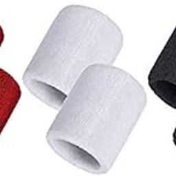 Drauss® Sweatband/Wrist Band/Wrist Support for Gym and Sports 3 Pairs with Best Colour Combination.-image-16