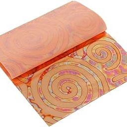 Enakshi 25 Sheets Variegated Gold Leaf for Art Gilding Crafting Decoration Pattern 3-image-22