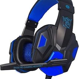 SAI INDER KALA Lifestyle Surround Sound Over-Ear Gaming Headphones with LED Lights Stereo Headset Blue-picture-10