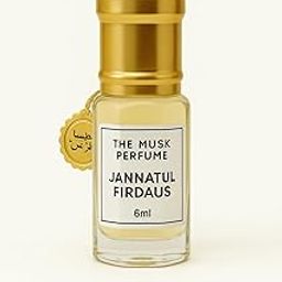 The Musk Perfume Jannat al Firdaus 6ml Attar Long Lasting and Premium Fragrance For Men/Original Jannat al Firdaus Attar Non alcoholic-image-6
