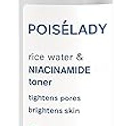 POISELADY Niacinamide & Rice Water Face Toner – Alcohol-Free Pore Tightening Toner for Glowing, Smooth Skin | Brightens Dull Complexion, Fades Blemishes, Soothes Acne & Hydrates Dry to Oily Skin | Unisex, 100ml-23