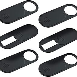 Webcam Camera Cover Slide 0.028-Inch Ultra-Thin Webcam Cover Blocker for MacBook, iMac, Laptop, Desktop, Pc, iPad, iPhone, Smartphone Protect Your Visual Privacy and Security (Black - 6 Pack)-image-69