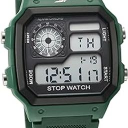 SF Hexa Digital Dial Unisex Watch with Polyurethane Strap-77123PP03-picture-2
