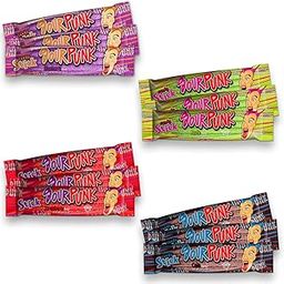 Sour Punk Mix Chewy Candy Jelly Sticks 40g X 12 Pcs (Strawberry, Apple, blueberry & Cola)-image-5