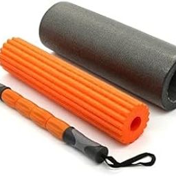 Physiostore 3 in 1 Foam Roller trigger release roller trigger release stick high, medium, low density rollers-picture-29