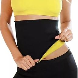 KRUPAVI Sweat Belt for Women Men Fat Burner Belly, Waist Trainer Shapewear, Sauna Slim Belt for Weight Loss, Tummy Trimmer Belt, Body Shaper Belt for Stomach Fitness Belt for Exercise & Workout-image-66