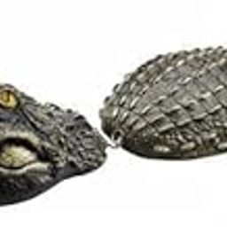 MERISHOPP 3xSimulation Floating Crocodile Decoy Great for Pool Park Patio Heron Away Style 4-image-78