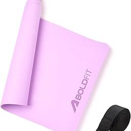 Boldfit Yoga Mats For Women Yoga Mat For Men Exercise Mat For Home Gym Mat Anti Slip YogaMate 5mm Workout Mat YogaMat For Kids Yoga Mate Gym Mats - Purple-picture-17