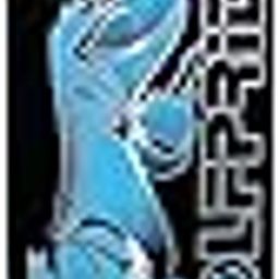 WOLF PRIDE Zone Blue & White Black Hard Plastic Cricket Bat (for Kids) Size 5N-image-5