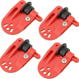SAUYRASY 4Pcs Red Planer Board Zams pro Release Clips Fishing in-line Side Clip for Offshore Fishing Tackles Trolling Downrigger Clips-image-36