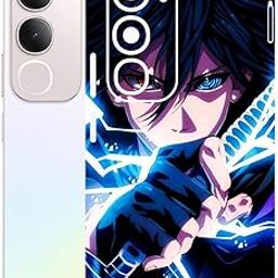 Mobile Skin Sticker Wrap | Compatible for VIVO Y29 (5G) | Scratchproof Matte Finish | Full Coverage for All Sides & Camera Protection (Anime 42)-image-26