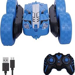 Wonder Double Flip Remote Control Stunt Car for Kids, 4 Wheel Drive Drift High Speed Off Road Double Sided Rotating Vehicles 360°Flips Hobby Car Best Gifts-picture-18