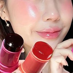 Creamy Jelly Tints for Cheeks, Lips and Eyes, Long Lasting Smudge-proof Lip Tint| Makeup Jelly Tint Blush for Women & Girls Pack of 1-10