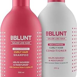 BBLUNT Curly Hair Shampoo & Conditioner Combo (300 ml + 250 g)-31