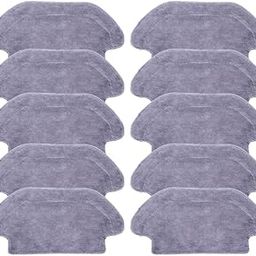 10pcs Sweeping Robot Accessories Wet Mop Cloth Vacuum Cleaner Replacement-image-39