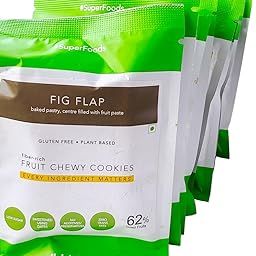 thenibblebox Fig Flap Centre-Filled Cookies, 50g [ 62% driedfruits by Weight, Gluten Free, Vegan Friendly, no Artificial Flavours] (Pack of 8))-23