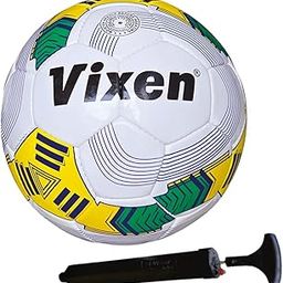 Vixen Football ILATALIA with Pump | 32 Pannel Water-Resistant Football Composite Leather | Premium PU Material | Size 5, Suitable for Match and Training.-image-59