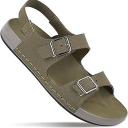 Women's Slip On Comfort Sandals - WLP78003-picture-22