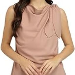 fablestreet Cowl Tie-up Top - Beige-picture-33