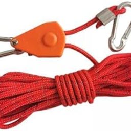 CALANDIS™ 2xRope Hanger Ratchet Tightener Grow Light Hangers for Outdoor Canopy Climbing 4m Red | Tent & Canopy Accessories | Tents & Canopies | & Hiking | Outdoor Sports-image-39