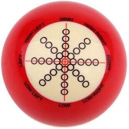 Laxmi Ganesh Billiard Training Cue Ball, Portable Billiard Cue Ball Practice Training Assist Accessory for Pool Eight Ball 52 mm-image-83