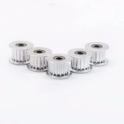 1pcs GT2 Timing Belt Idler Pulley 20teeth Bore 5mm with Bearing For Belt Width 6mm/10mm Aluminum Pulley-22