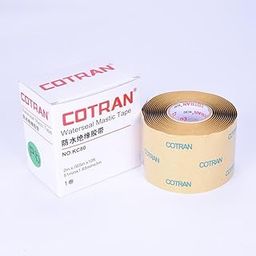 NISTECH Cotran Moisture Sealing Mastic Tape 5.1mm x 1.65mm x 3M WaterSeal KC80 (3Mtr) (All Weather Waterproof Rubber Tape) - 3 Meter-14