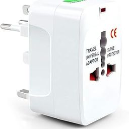 Universal World Wide All in One Travel Adapter Plug for EU | AU| UK | US | CN | JP | HK Euro 2022| with Surge Protector-45