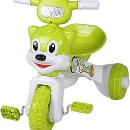 Fun Ride Boy's and Girl's Charlie Foldable Baby Tricycle with Music and Lights, Trikes Perfect for Indoors - Easy to Fold and Store Tricycles for Kids (Green, 18-36 Months, Weight Upto 18 Kg)-10