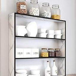 TAKME - Wooden Kitchen Cabinet Without Door,Wooden Kitchen Cabinet Wall Mounted,Wooden Kitchen cabinets Storage Racks//Wooden Kitchen Cabinet/Wooden Kitchen Cabinet-29
