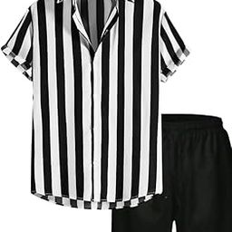 Co Ord Set for Men | Trendy Night Dress for Boys | T-Shirt and Shorts Combo for Lounge | Stylish Summer and Travel Wear |Men's Matching Two-Piece for Vacation-image-79