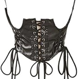 Fashion Women Waist Belt Underbust Corset for Dress Steampunk Ladies Cincher Clothing, Shoes & Accessories | Womens Accessories | Belts-image-72