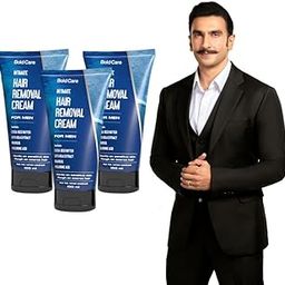 Bold Care Intimate Hair Removal Cream for Men – Fast & Painless, Soothing for Unwanted Coarse Pubic Hair, Suitable For All Skin Types - Pack of 3-image-23