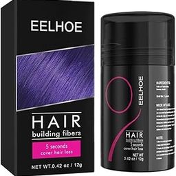 Hair Building Fiber Bottel (Black)-25gm (Pack of 1) Powder Based fibers | Natural Hair Thickening Fibre for Thin Hair Men & Women - Hair Loss Concealing Fillers for Instant Thickening-image-10
