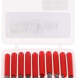 CLUB BOLLYWOOD 10Pcs 45 Degrees V-Shape Carbide Pcb Engraving Bits Cnc Router Tool 0.4Mm| Tool Bits | Manufacturing & Metalworking-image-14
