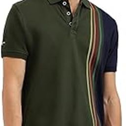 Men's Solid Regular Fit Polo Shirt-image-42
